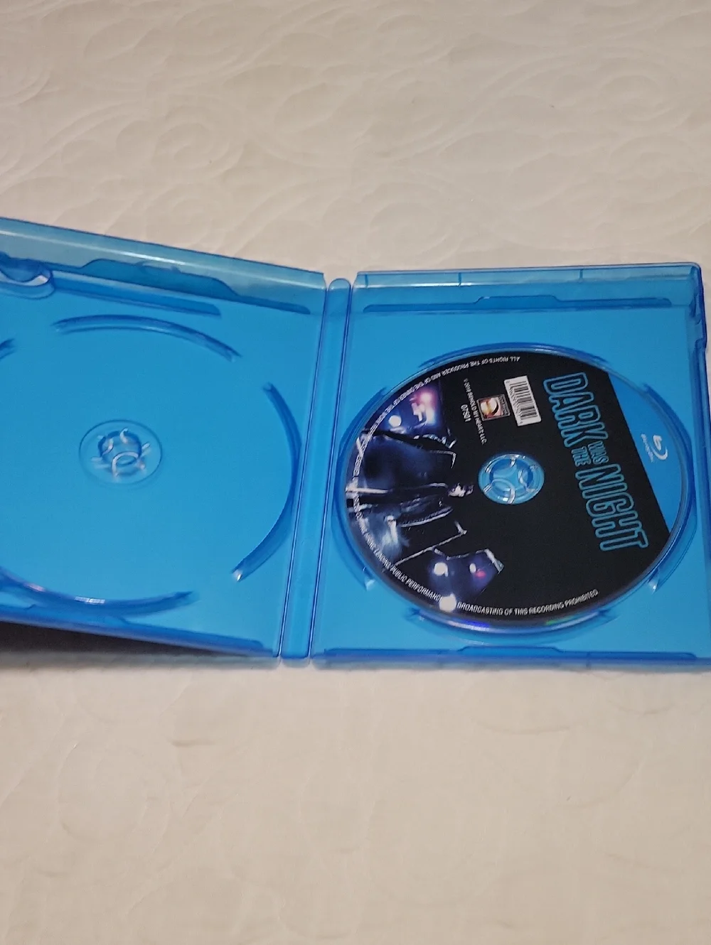 Dark Was the Night Dvd - Blue Case